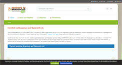 Desktop Screenshot of geizreich.de